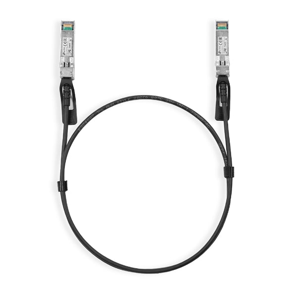 TP-Link TL-SM5220-1M 1 Meter 10G SFP+ Direct Attach Cable, Drives 10 Gigabit Ethernet, 10G SFP+ Connector on Both Sides (Replaces TXC432-CU1M) TP-Link TL-SM5220-1M 1 Meter 10G SFP+ Direct Attach Cable, Drives 10 Gigabit Ethernet, 10G SFP+ Connector on Both Sides (Replaces TXC432-CU1M)
